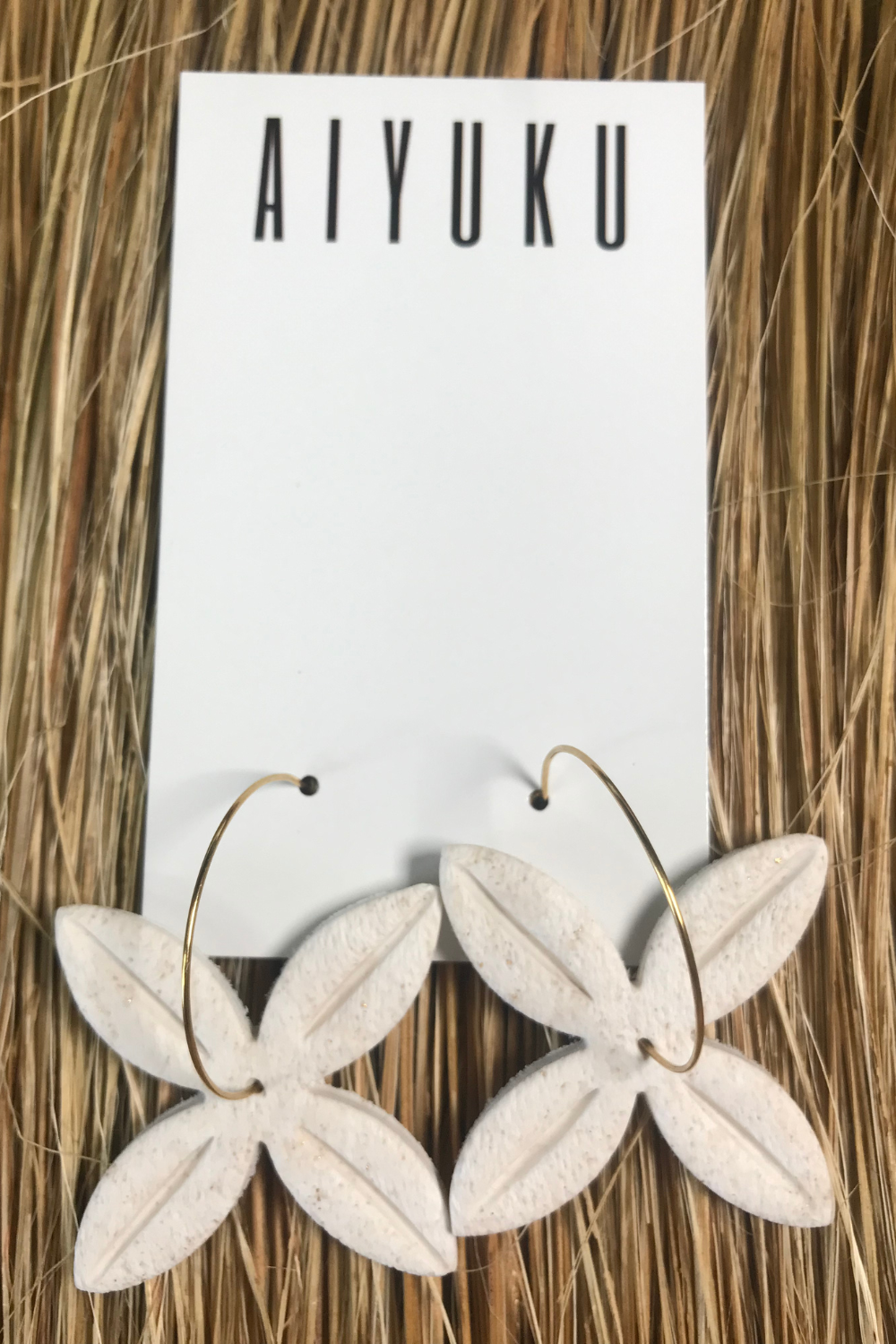 Frangipani Hoops